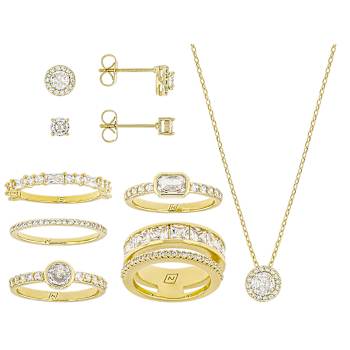 8-piece Jewelry Gift Set In Gold Tone