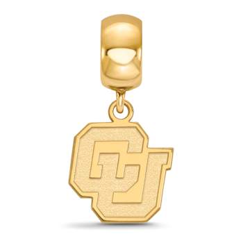 14K Yellow Gold Over Sterling Silver LogoArt University of Colorado
Small Dangle Bead