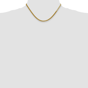 14k Yellow Gold 3.0mm Silky Herringbone Chain