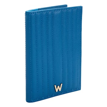 Mimi Blue Passport Sleeve