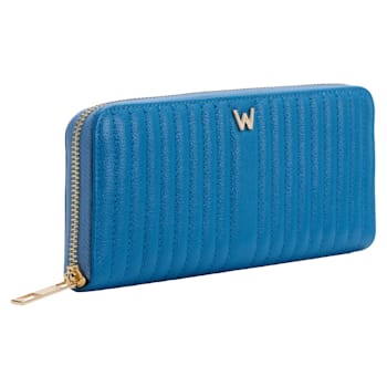 Mimi Blue Continental Wallet