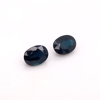 Sapphire 8x6mm Oval Matched Pair 3.68ctw