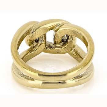 Gold-Tone Knot Ring