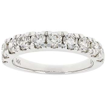 Lab-Grown Diamond Band Ring In 14K White Gold 1.50ctw