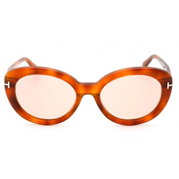 Tom Ford Blonde Havana Frame / Violet Lenses Sunglasses
