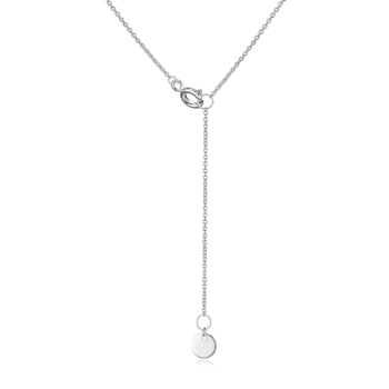 Green Lab Created Emerald Rhodium Over Sterling Silver Cross Necklace