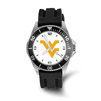 LogoArt West Virginia University Collegiate Gents Watch