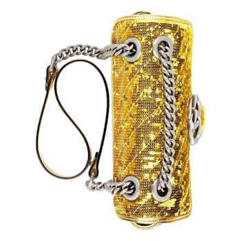 Gucci Flap Marmont GG Matelasse Gold Sequin Shoulder Bag