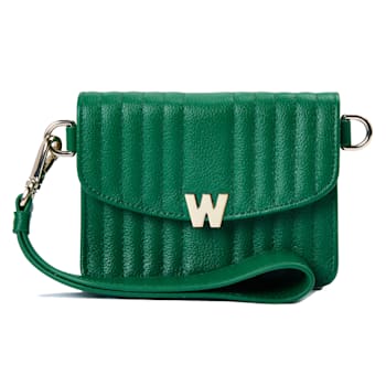 Mimi Green Mini Bag with Wristlet