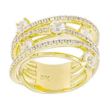 Lab-Created Sapphire Highway Design Ring