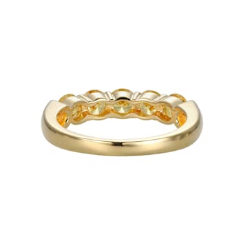 Yellow Cubic Zirconia 18k Yellow Gold Over Sterling Silver Ring 2.00ctw