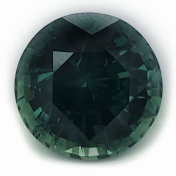 Teal Sapphire Unheated 11mm Round 7.34ct