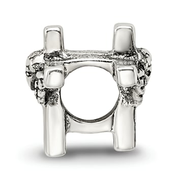 Sterling Silver Angel Cross Bead