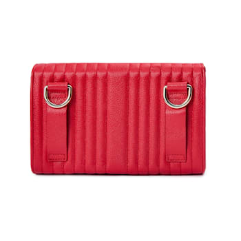Mimi Red Crossbody Bag with Wristlet