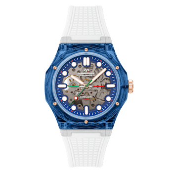 Dominatore Del Mare Ravello Blue Dial Blue Bezel White Stainless Steel
Band Automatic Watch