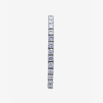 Croton Svelte Silver Tone Bolero Cubic Zirconia Watch and Bracelet Set