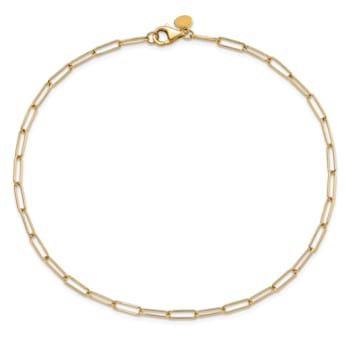 14K Yellow Gold Polished Fancy Link Bracelet