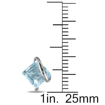 2.75ctw Sky Blue Topaz Stud Earrings in Sterling Silver
