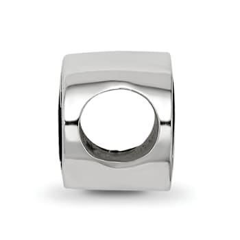 Sterling Silver LogoArt Alpha Phi Oval Greek Letters Bead