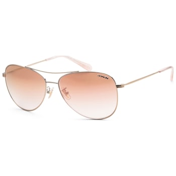 Coach Women's Fashion 58mm Shiny Light Gold Sunglasses | HC7079-90056F-58
