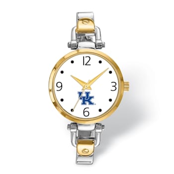 LogoArt University of Kentucky Elegant Ladies Two-tone Watch