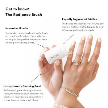 Shinery Radiance Brush - Luxury Jewelry Cleaning Brush