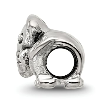 Sterling Silver Elephant Bead