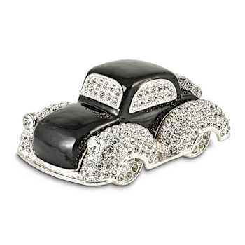 DEAN Black and White Car Trinket Box
