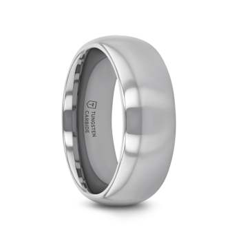 DOMINUS Domed Tungsten Carbide Ring 7mm