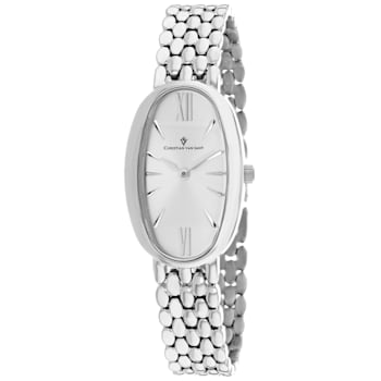 Christian Van Sant Women's Lucia Stainless Steel Bracelet Watch