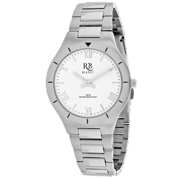 Roberto Bianci Women's Eterno White Dial, Stainless Steel Watch