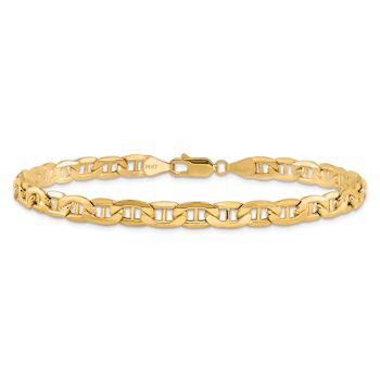 10k Yellow Gold 5.5mm Mariner Link Bracelet