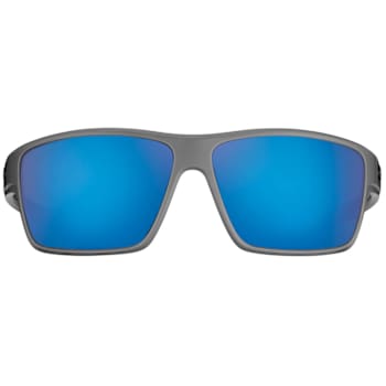 Flying Fisherman Mojarra Polarized Sunglasses Matte Gray Frame/Smoke
Blue Mirror Lens