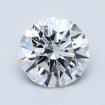 1.13ct Natural White Diamond Round, D Color, SI1 Clarity, GIA Certified