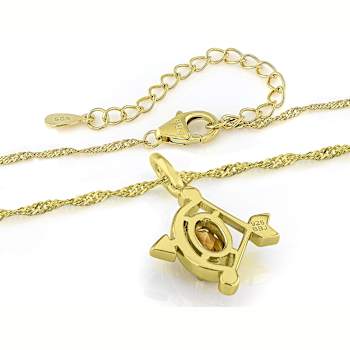 CitrIne Sagittarius Birthstone Pendant