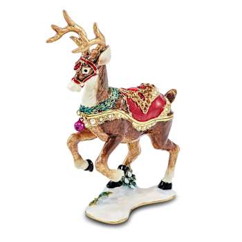 RUFUS Reindeer Trinket Box