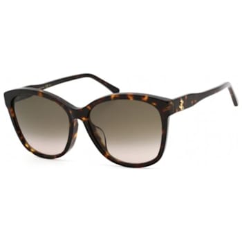 Jimmy Choo Women's 59mm Havana Sunglasses | LIDIEFSK-0086-HA