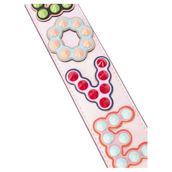 Fendi Mini Handbag Strap You Pink Peonia Multicolor "LOVE"
Studded Leather