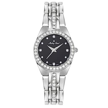 Mathey Tissot Women's FLEURY 2581 Black Dial, Stainless Steel Watch
