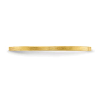 14K Yellow Gold 1.2mm Flat Satin Stackable Expressions Band