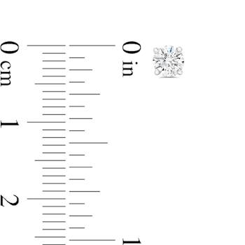 Lab Grown White Diamond 14K White Gold Stud Earrings VS1 Clarity E
Color, IGI Certified 0.50ctw