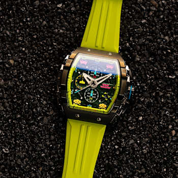 Nubeo Magellan Chronograph Space Invaders Green Stainless Steel Band
Limited Edition Watch