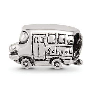 Sterling Silver Bus Bead