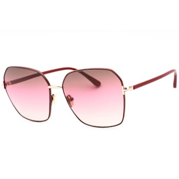 Tom Ford Shiny Bordeaux Frame / Gradient Brown Lenses Sunglasses