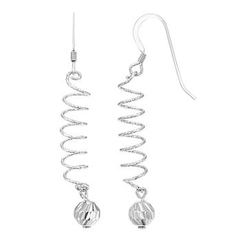 Sterling Silver Sling Wire Earrings