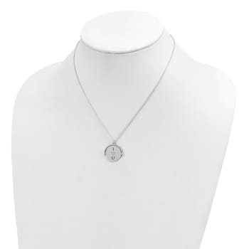 Sterling Silver I Love You Forever Necklace