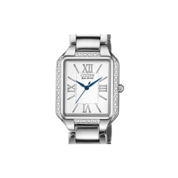 Citizen Women's Ciena Eco-Drive Diamond Stainless Steel Dress Watch