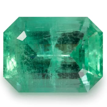 Panjshir Valley Emerald 8.0x6.1mm Emerald Cut 1.61ct