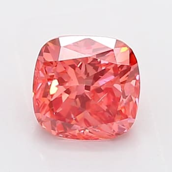 1.05ct Vivid Pink Cushion Lab-Grown Diamond SI2 Clarity IGI Certified