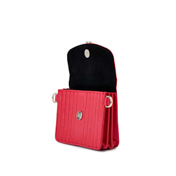 Mimi Red Mini Bag with Wristlet